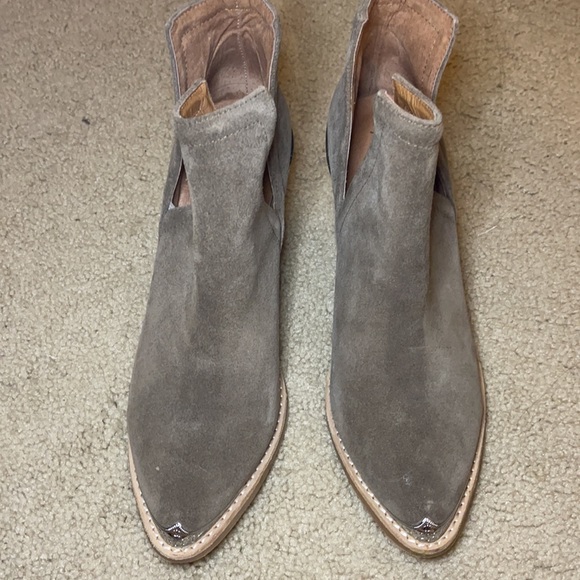 Jeffrey Campbell suede booties - Picture 3 of 3